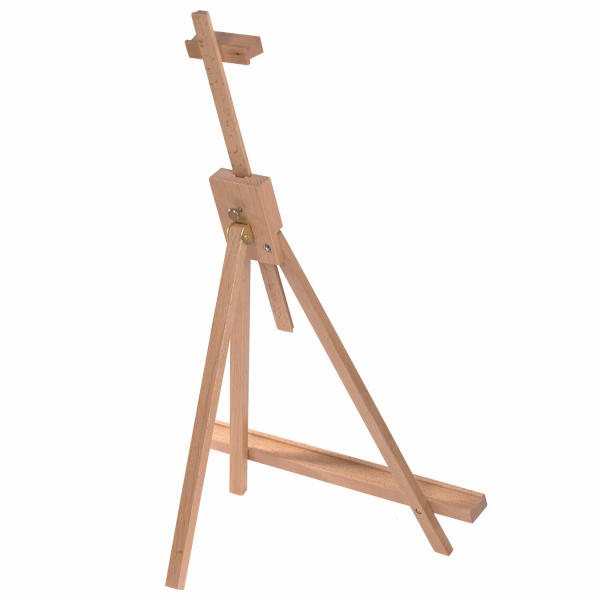 Мольберт настольный из бука 40х32х76 см, высота холста до 68 см, лакированный, BRAUBERG ART CLASSIC, 192257 - Мольберты