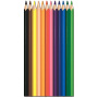 Карандаши цветные MAPED "COLOR PEP'S Strong", набор 12 цветов, грифель 3,2 мм, пластиковый корпус, 862712 - Карандаши цветные