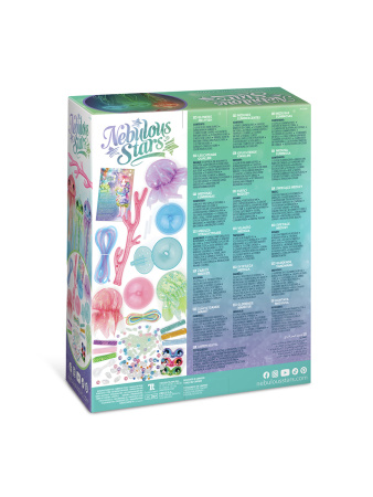 Серия Coralia: Подарочный набор для творчества "Сверкающие медузы" - Наборы для декорирования