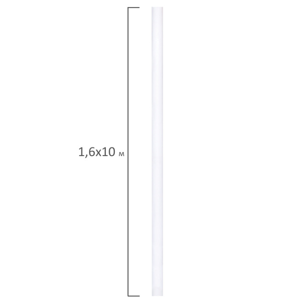 Холст в рулоне BRAUBERG ART CLASSIC, 1,6x10 м, грунт., 380 г/м2, 100% хлопок, среднее зерно, 191032 - Холсты