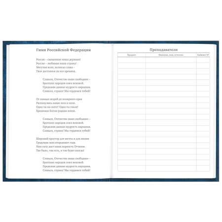 Дневник 5-11 класс 48 л., твердый, BRAUBERG, глянцевая ламинация, с подсказом, "Мотивация", 106630 - Дневники для старших классов