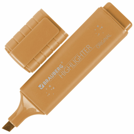 Набор текстовыделителей перламутровых 6 ЦВЕТОВ, BRAUBERG ORIGINAL PEARL, линия 1-5 мм, 152430 - Текстовыделители