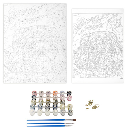 Картина по номерам 40х50 см, ОСТРОВ СОКРОВИЩ "Мечтай!", на подрамнике, акрил, кисти - Картины по номерам