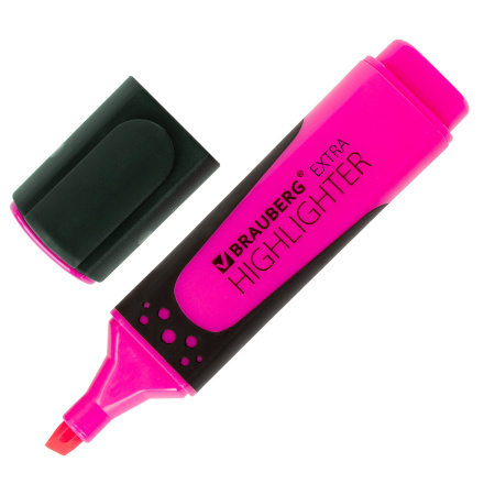 Набор текстовыделителей 12 ЦВЕТОВ на подставке, BRAUBERG "EXTRA", прорезиненный корпус, линия 1-5 мм, 151758 - Текстовыделители