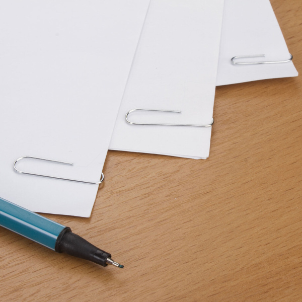 Скрепки большие EXTRA BRAUBERG 50 мм никелированные 50 штук, 271314 - Скрепки канцелярские