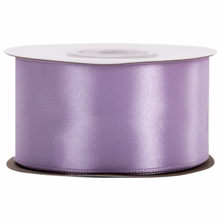 Лента атласная ширина 38 мм, длина 23 м, сиреневая, BRAUBERG, 591517 - Ленты для декора, рукоделия и упаковки подарков