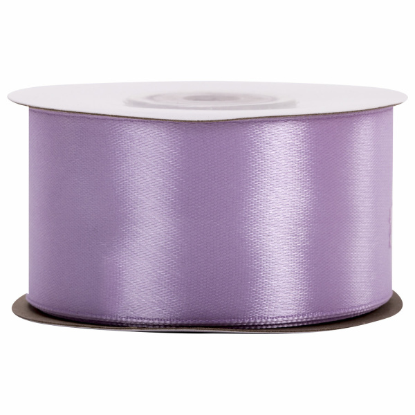 Лента атласная ширина 38 мм, длина 23 м, сиреневая, BRAUBERG, 591517 - Ленты для декора, рукоделия и упаковки подарков