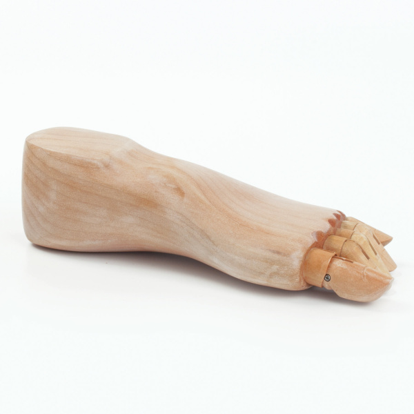 Манекен художественный BRAUBERG ART CLASSIC "СТОПА", длина 25 см., мужская левая, дерево, 191300 - Манекены