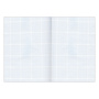 Тетрадь бумвинил, А4, 96 л., скоба, офсет №1, клетка, STAFF, БОРДОВЫЙ, 403420 - Тетради формата А4