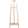 Мольберт напольный из бука, 158х50х87 см, высота холста до 121 см, лакированный, BRAUBERG ART CLASSIC, 192259 - Мольберты