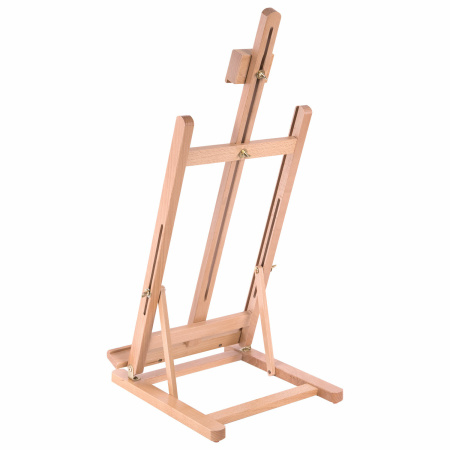 Мольберт настольный из бука, 27,5х97х32 см, высота холста 56 см, BRAUBERG ART CLASSIC, 192269 - Мольберты