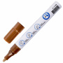 Маркер-краска лаковый EXTRA (paint marker) 4 мм, МЕДНЫЙ, УСИЛЕННАЯ НИТРО-ОСНОВА, BRAUBERG, 151988 - Маркеры-краски лаковые