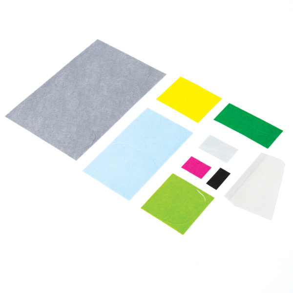 Набор для творчества "Аппликация из фетра", "Бегемотик", основа 20х15 см, ЮНЛАНДИЯ, 662386 - Создание аппликаций