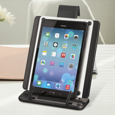 Подставка для книг, учебников, журналов BRAUBERG большая, регулируемый угол наклона, раздвижная, 230910 - Подставки для книг