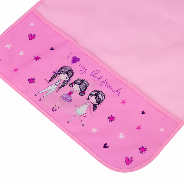 Фартук с нарукавниками BRAUBERG, 45x54 см, 3 кармана, "Best friends", 270389 - Аксессуары для рисования