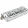 Пенал-косметичка BRAUBERG, "крокодиловая кожа", 20х6х4 см, "Ultra silver", 270851 - Пеналы мягкие