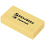 Ластики BRAUBERG PASTEL SOFT, размер ластика 45х25х10 мм, экологичный ПВХ, 1 шт, 271340 - Ластики классические