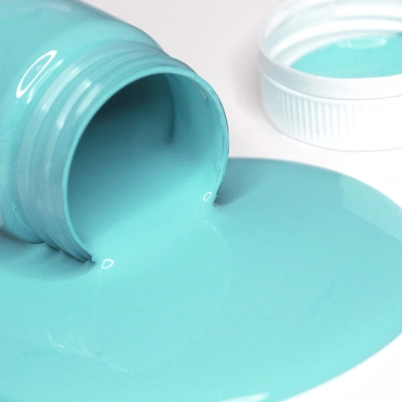 Акриловая краска по ткани Ментоловая цвет №594 банка 50мл Decola - Краски по ткани поштучно