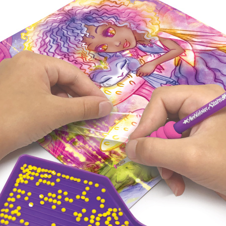 Серия Petulia. Набор для творчества для декорирования стразами по номерам "Мерцание звёзд" - Картины по номерам