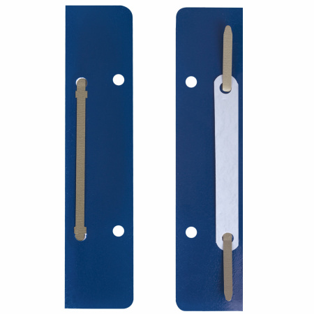 Механизм скоросшиватель полоска до 100 листов, КОМПЛЕКТ 50 шт., металл, 160х35 мм, STAFF, 229824 - Механизмы для скоросшивания