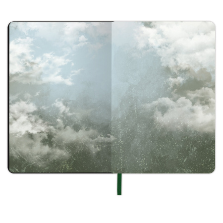 Блокнот А5 (143x210 мм), BRAUBERG VISTA "Spirit", под кожу, гибкий, 80 л., 112084 - Бизнес-блокноты и бизнес-тетради