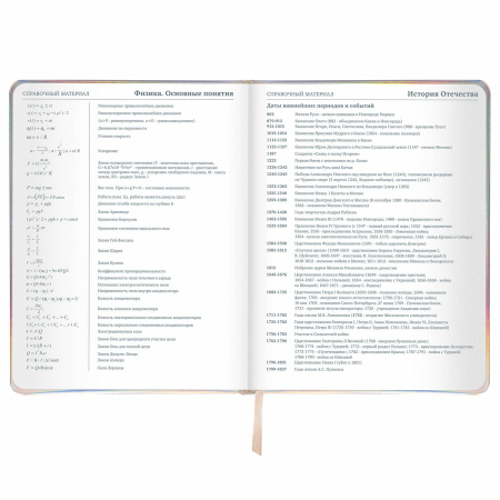 Дневник 1-11 класс 48 л., кожзам (твердая с поролоном), фольга, BRAUBERG HOLIDAY, "Unicorn", 106204 - Дневники универсальные