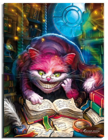 Набор папертоль “Чеширский кот” - Папертоль