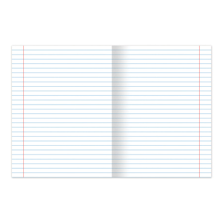 Тетрадь 12 л. ЮНЛАНДИЯ линия, обложка картон, "ЕРАЛАШ", 105633 - Тетради 12-24 листов