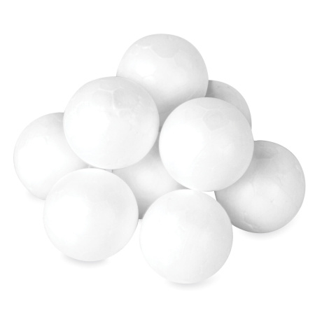 Пенопластовые заготовки для творчества "Шарики", 10 шт., 30 мм, ОСТРОВ СОКРОВИЩ, 661342 - Заготовки и основы для творчества