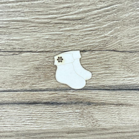 Чипборд "Носочки" толщина 1,55 мм