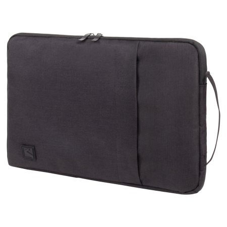 Чехол для ноутбука BRAUBERG "Option" 13-14'' с ручкой и карманом, черный, 35,5х24х2,5 см, 270830 - Чехлы для ноутбуков