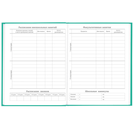 Дневник 5-11 класс 48 л., твердый, BRAUBERG, глянцевая ламинация, с подсказом, "Knowledge", 106632 - Дневники для старших классов