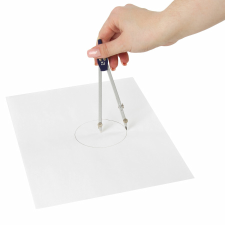 Готовальня BRAUBERG "Student Oxford", 4 предмета: циркуль 140 мм, рейсфедернная вставка + держатель, грифель, 210335 - Циркули и готовальни