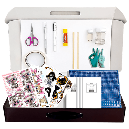 Набор папертоль “Котики” - Папертоль