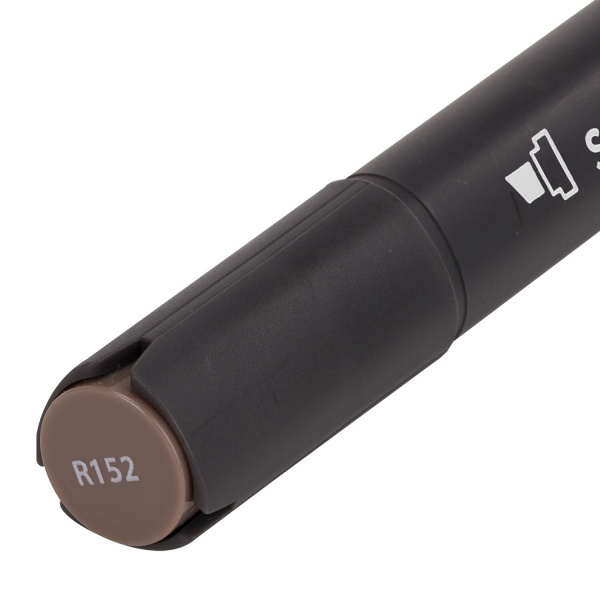 Маркер для скетчинга двусторонний 1 мм - 6 мм BRAUBERG ART CLASSIC, СЕРО-КОРИЧНЕВЫЙ (R152), 151868 - Скетчмаркеры поштучно