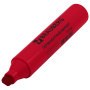 Маркер перманентный BRAUBERG "JUMBO", КРАСНЫЙ, ШИРОКАЯ ЛИНИЯ ПИСЬМА, скошенный наконечник, 3-10 мм, 151226 - Маркеры перманентные
