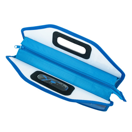 Папка-сумка ЮНЛАНДИЯ, 1 отделение, фетровые ручки, 34х30х11 см, "Best bike", 271000 - Папки-сумки с ручками