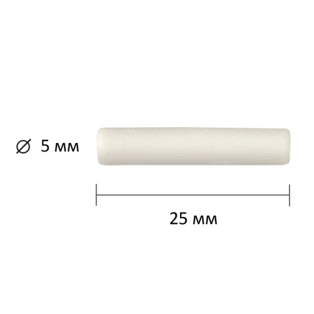 Ластик сменный для электрического ластика BRAUBERG, КОМПЛЕКТ 50 штук, размер 5х25 мм, 229610 - Расходные материалы для электрических ластиков