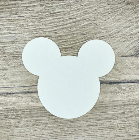Заготовка для тиснения "Микки Маус 2" толщина 1,5 мм, 14*11,5 см