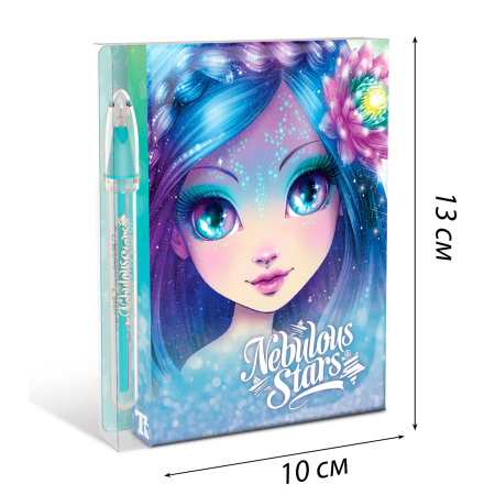 Серия: Nenuphia. Канцелярский мини-набор для записей, с блокнотом, ручкой и стикерами с цветным принтом - Наборы