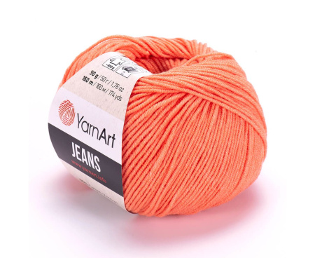 Пряжа YarnArt Jeans №23 (коралловый)