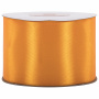 Лента атласная ширина 50 мм, длина 23 м, оранжевая, BRAUBERG, 591526 - Ленты для декора, рукоделия и упаковки подарков