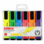 Набор текстовыделителей 6 ЦВЕТОВ, BRAUBERG "ORIGINAL NEON", линия письма 1-5 мм, 152216 - Текстовыделители