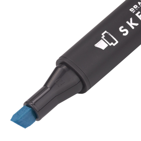 Маркер для скетчинга двусторонний 1 мм - 6 мм BRAUBERG ART CLASSIC, СЕРО-ГОЛУБОЙ 3 (BG03), 151881 - Скетчмаркеры поштучно