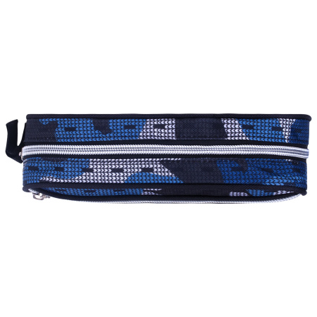 Пенал-косметичка BRAUBERG с ручкой, карман из сетки, полиэстер, "Storm", 20х6х9 см, 229275 - Пеналы мягкие