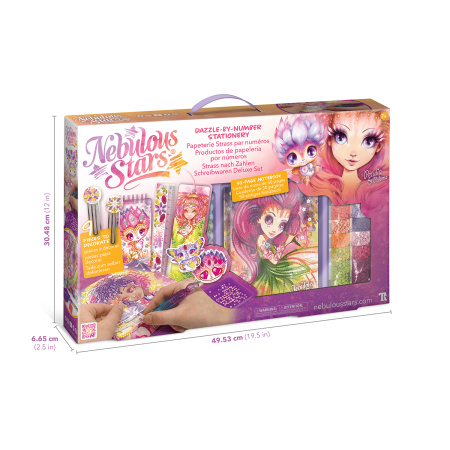 Серия Petulia. Набор для творчества для декорирования стразами по номерам "Мерцание звёзд" - Картины по номерам