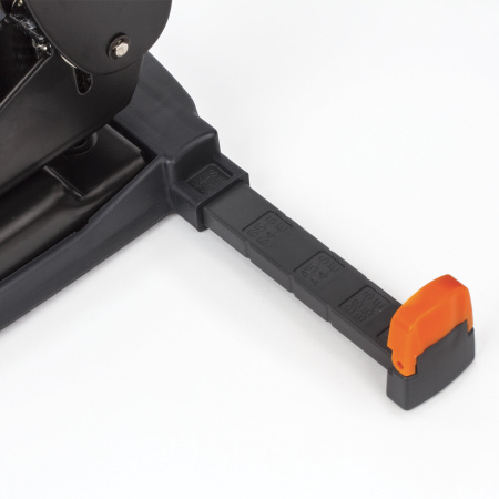 Дырокол металлический МОЩНЫЙ BRAUBERG "Heavy duty" до 65 листов, эргономичный, черный - Дыроколы мощные