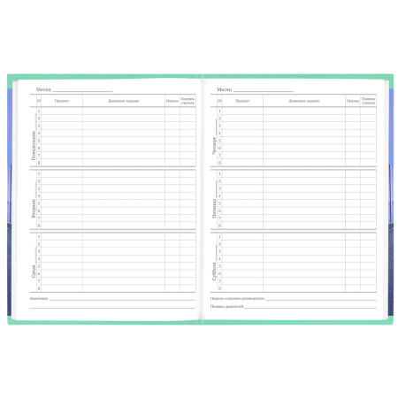 Дневник 1-11 класс 48 л., твердый, BRAUBERG, выборочный лак, с подсказом, "Крутой байк", 106604 - Дневники для младших классов