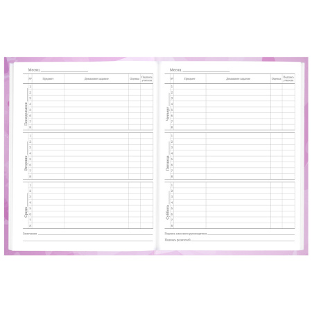 Дневник 5-11 класс 48 л., твердый, BRAUBERG, глянцевая ламинация, с подсказом, "Кактусы", 106628 - Дневники для старших классов