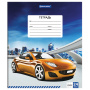 Тетрадь 24 л. BRAUBERG, клетка, обложка картон, DRIVE CAR, 403005 - Тетради 12-24 листов